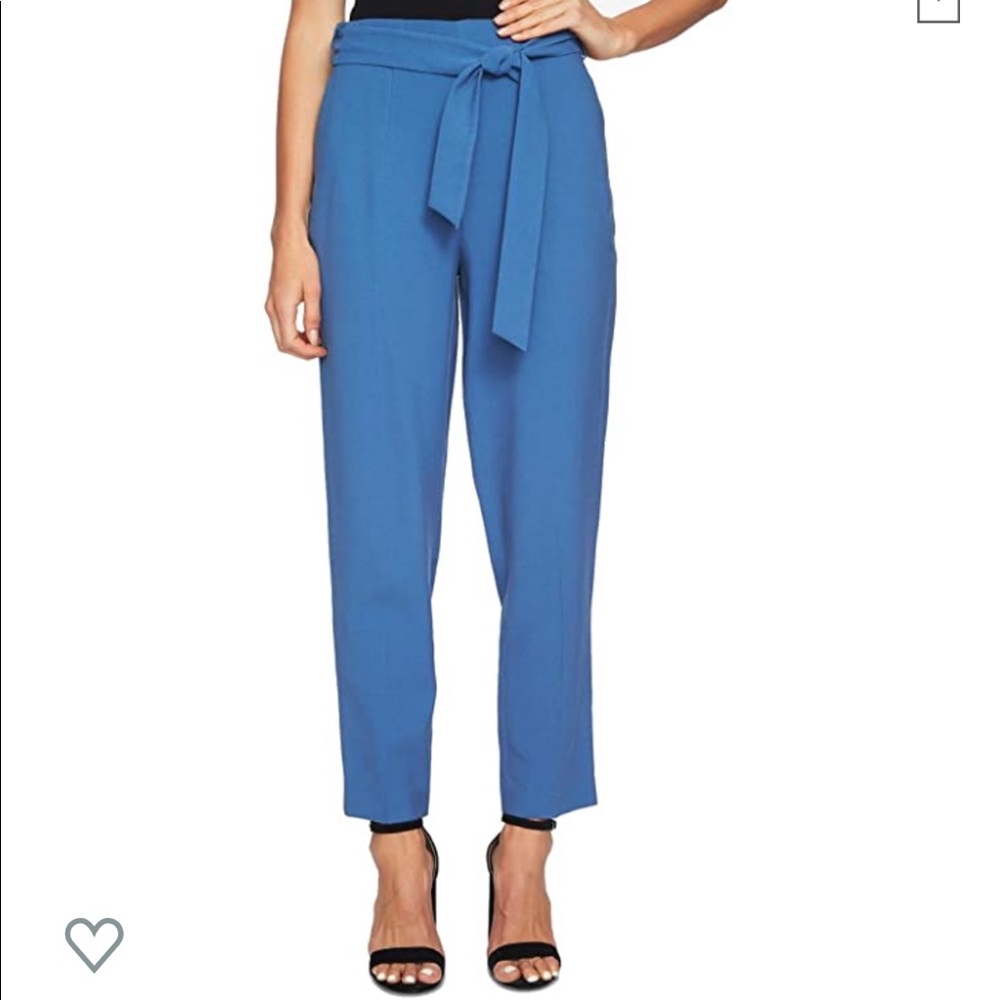 NWOT 1. State Belted Blue Dress Pants